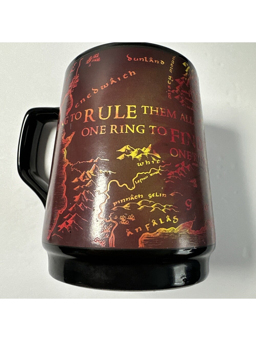 Lord of the Rings One Ring Heat Changing Mug Tankard 550ml Half Moon Bay LOTR